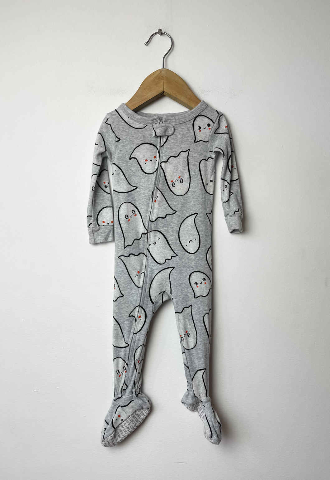 Kids Grey Carters Pajamas Size 12 Months