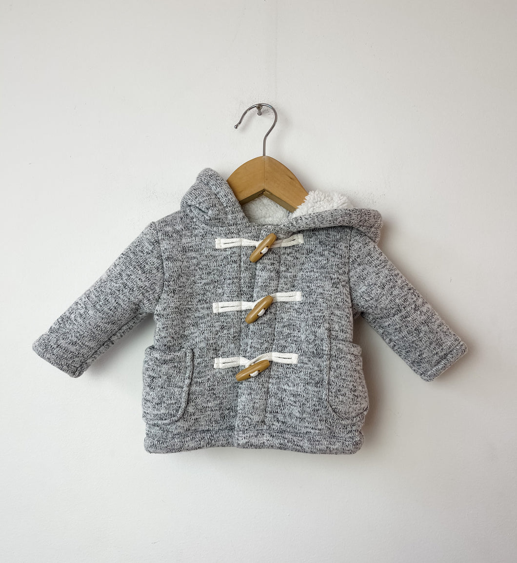 Kids Grey Topo Mini Sweater Size 0-3 Months