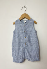 Load image into Gallery viewer, Kids Striped H&amp;M Romper Size 6-9 Months
