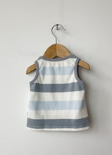 Load image into Gallery viewer, Kids Striped Gap Tank Size 0-3 Months
