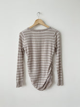 Load image into Gallery viewer, Materity Striped Motherhood Shirt Size Small
