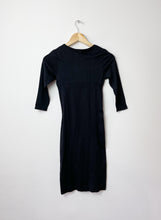 Load image into Gallery viewer, Maternity Black Franato Dress Size Small
