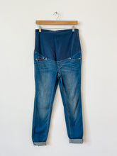 Load image into Gallery viewer, Maternity Blue H&amp;M Jeans Size 10
