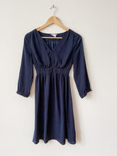 Load image into Gallery viewer, Maternity Blue H&amp;M Dress Size Small

