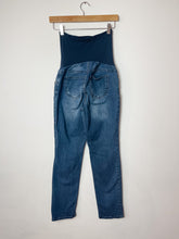 Load image into Gallery viewer, Maternity Blue Indigo Blue Jeans Size Small

