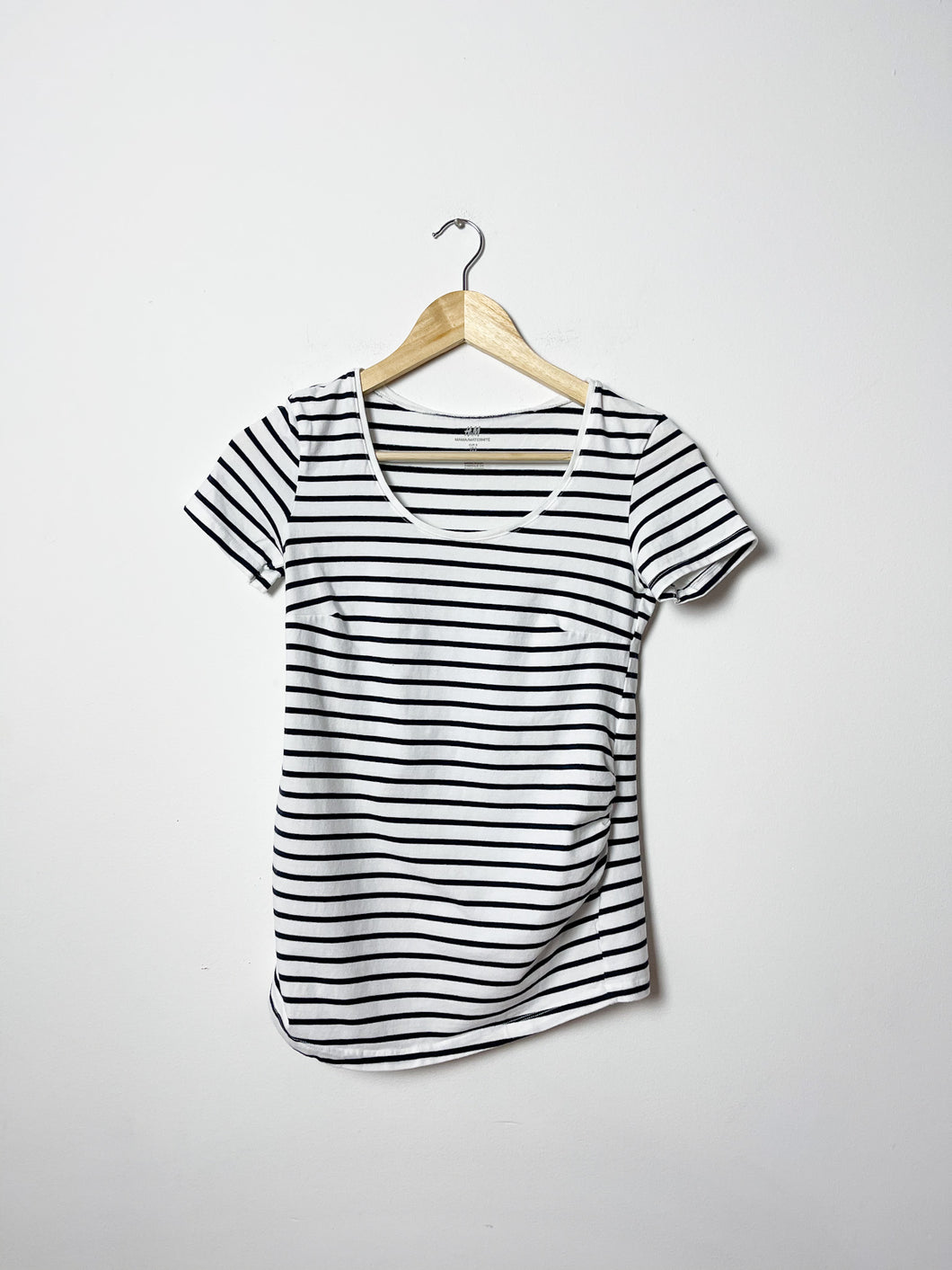 Maternity Striped H&M Shirt Size Small