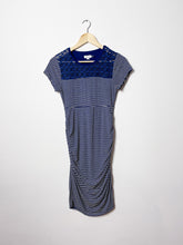 Load image into Gallery viewer, Maternity Striped Thyme Dress Size XXS
