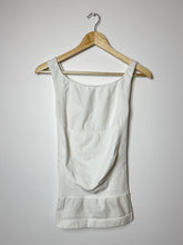 Load image into Gallery viewer, Maternity White Blanqi Everyday Tank Size Small
