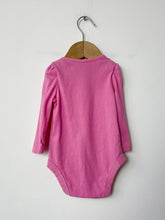 Load image into Gallery viewer, Pink Gap Santa Bodysuit Size 6-12 Months
