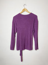 Load image into Gallery viewer, Purple Shein Maternity Sweater Size Small

