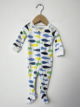 Load image into Gallery viewer, Whales Janie and Jack Sleeper Size 0-3 Months
